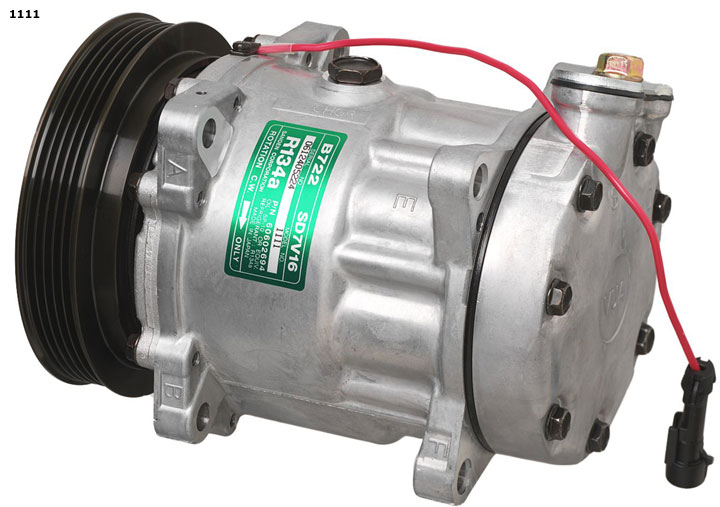 Compresor Aire Acondicionado Sanden 7V16 (155 Twin SP.)