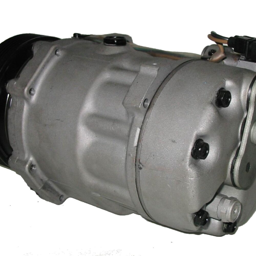Compresor Aire Acondicionado Sanden SD7V16 (Galaxy, Galaxy II, Alhambra, Arosa, Cordoba,Ibiza II, Inca, Toledo, Caddy ALL, Golf III, Passat IV, Sharan, Vento)