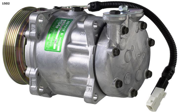 Compresor Aire Acondicionado Sanden 7V12 (Berlingo, Saxo, Xsara, 106I, 106 II, 306, Partner)