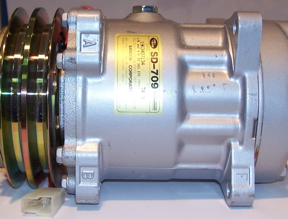 Compresor De Aire Acondicionado Sanden SD 709 (Range Rover, Discoveri)