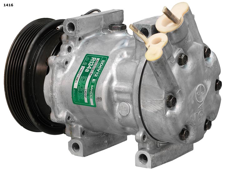 Compresor De Aire Acondicionado Sanden SD6V12 (Clio, Clio II, Kangoo, Scenic)