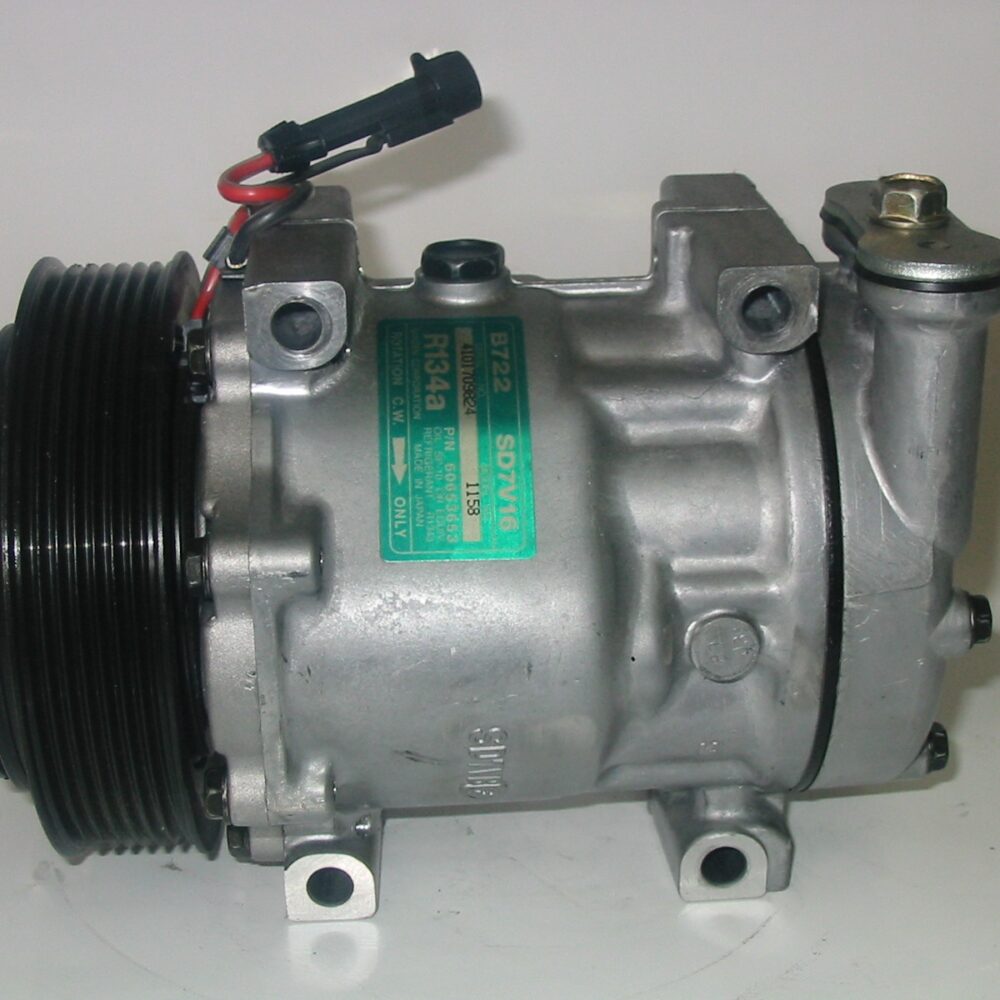 Compresor De Aire Acondicionado Sanden SD7V16 (145, 146, 156, 166, GTV, Spider, Delta, Delta new)