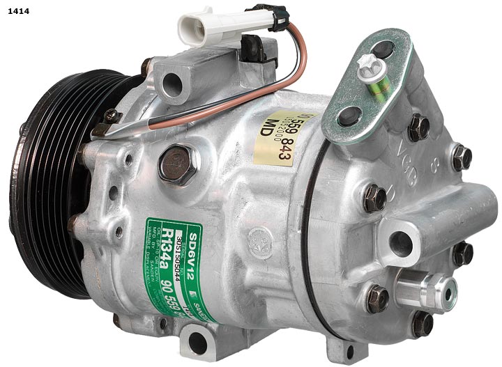 Compresor De Aire Acondicionado Sanden SD6V12 (Trooper, Astra)