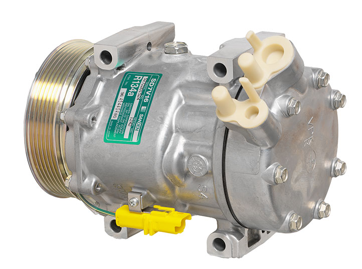 Compresor De Aire Acondicionado Sanden SD7V16 (C5, Xsara Estate, Xsara Picasso, New Ulysse, 406)