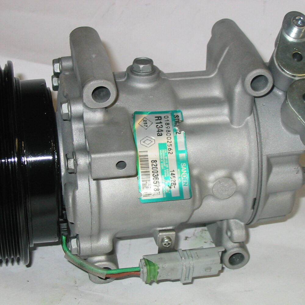 Compresor De Aire Acondicionado Sanden SD6V12 (Micra, Clio Nuevo, Modus, Twingo Nuevo)